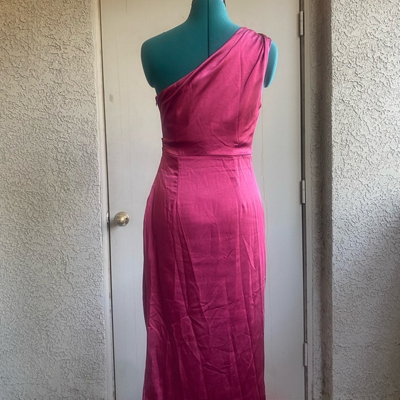 MAGENTA midi dress - Picture 3 of 4